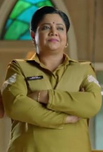 Role as  Head Constable Pushpa Singh, Age 49 years